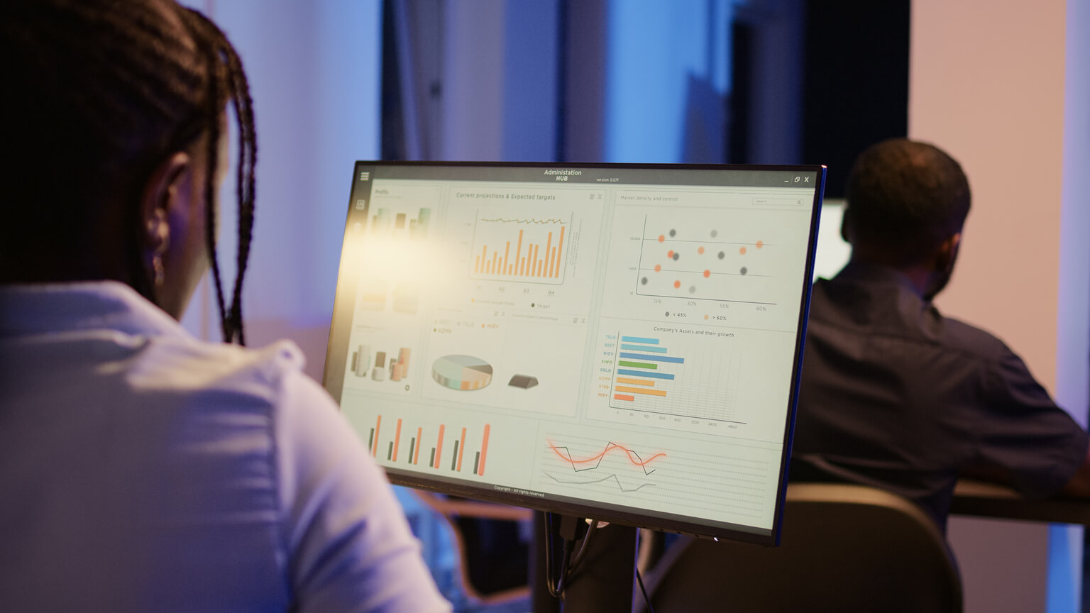 African Women dong data analysis using AI services